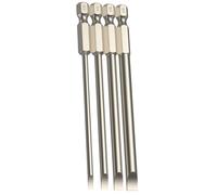 de Mèches plates Embout Cruciforme Aimanté en Acier Renforcé | Lot de tournevis à tête plate pour Réparation Auto Atelier Bricolage Industrie Maintenance
