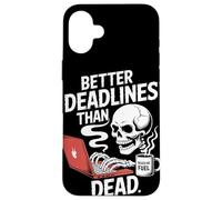 De meilleures dates limites que l'Halloween mort Coque pour iPhone 16 Plus