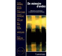 De mémoire d'ondes - Collectif - Lansman Eds - broché - Théâtre