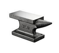 de Métal Atelier Outil de Frappe Plateau Poli Pointe Conique Compacte Base Équilibrée pour Façonnage Bricolage Réparation Formation Atelier de Ferronnerie, 1.5kg