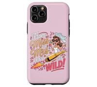 De Miss à Mrs Lets Get Wild Bachelorette Party Coque pour iPhone 11 Pro