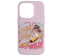 De Miss à Mrs Lets Get Wild Bachelorette Party Coque pour iPhone 14 Pro