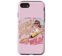 De Miss à Mrs Lets Get Wild Bachelorette Party Coque pour iPhone SE (2020) / 7/8