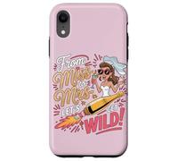 De Miss à Mrs Lets Get Wild Bachelorette Party Coque pour iPhone XR