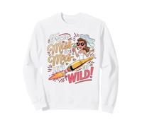 De Miss à Mrs Lets Get Wild Bachelorette Party Sweatshirt