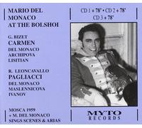 De Monaco - Mario Del Monaco at The Bolshoi [Import]