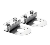 de montage de lumière - sous lueur en acier inoxydable, droit le bas | de lumière de signalisation 2 pièces, pour camion Semi SUV, véhicule automobile, stationneme