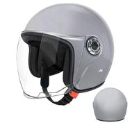 de Moto | Heads de sécurité de Demi- | de Protection ABS 65cm Circonférence maximale | léger pour Adultes/Adolescents/Hommes/Femmes