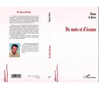 De mots et d'écume - Ronan Le Berre - L'harmattan - broché - Roman