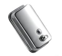 De Mural Acier Inoxydable 304 Étanche Différentes Tailles | 304 Stainless Steel, Space-saving Wall Mount, Transparent Easy-refill Bottle, Smooth Pump, pour hotel Bathroom Home Use