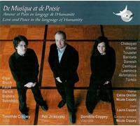 De musique et de poésie Amour et paix en langage d'humanité - Collectif - Sous La Lime - Texte lu (CD) - Textes lus CD