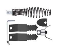 de nettoyage de canalisations pour perceuse - Kit de nettoyage de tuyau combiné - Déboucheur avec clé pour cuisine, maison, commerce, réparation d'évier