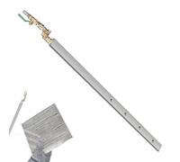 De Nettoyage De Radiateur - De Nettoyage À Pression d'eau en Acier Inoxydable De 23,62 Pouces, Rondelle De Bâton Ergonomique, Rotation À 180 Degrés pour Condensateur De Radiateur De