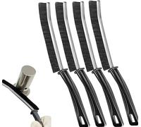 De Nettoyage Des Interstices,Poils À Angle Dur,Outil De Crevice Cleaning Brush,De Nettoyage De Fente De Fenêtre Multifonctionnelle,Pour Saleté Dans Groove Gap (4 Pieces)