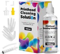 De Nettoyage Des Têtes D'Impression Imprimante Compatible Avec Kit Nettoyage Imprimante Pour Epson Hp Canon Samsung Et Kodak 100Ml Kit Nettoyeur Buse, Nettoyage De Tête D'Imprimant[ENC945354]