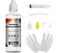 De Nettoyage Des Têtes D'Impression Imprimante, Nettoyage De Tête D'Imprimante Compatible Avec Kit Nettoyage Imprimante Pour Epson Hp Canon Samsung Et Kodak 100Ml Kit Nettoyeur Bus[ENC943895]