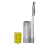 De Nettoyage des Toilettes - Brosse Et Support Jetables pour Toiletts | Brosses De Toilette, Recharges De Nettoyant pour Têtes De Recharge, Système De De Nettoyage Mural pour Cuvet