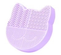 De Nettoyage Pour Brosses À Maquillage,Nettoyant en Silicone Réutilisable Double Usage | Disques De Lavage Pinceaux Maquillage Portatifs,Pour Éponge, Houppette, Voyage, Salon, Maison, Évier, Femmes