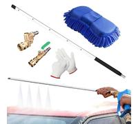 de Nettoyage pour Radiateurs - Lance pour Nettoyeur Haute Pression | Outil de Lavage 60cm avec et Raccords Rapides pour Condenseur Gouttière Camping Car Climatisation