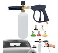 de Nettoyeur Haute Pression - Pistolet pulvérisateur Haute Pression, kit de buse de à Mousse | Outil de Nettoyage Puissant avec 5 de pulvérisation | Lavage de Voiture, allée, Pa