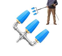 de nettoyeur haute pression | Rotation à 360 degrés | Accessoires pour nettoyeur haute pression | Pour porches, jardins, pelouses, balcons, terrasses, allées