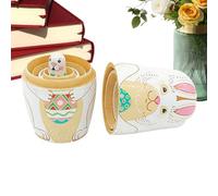 de Nidification - Finition en Bois Faite à la Main | Russe | Thème pour Pâques, décoration de Printemps, Objet de Collection, Jouet, étagère à Domicile, présentoir, Cadeau pour