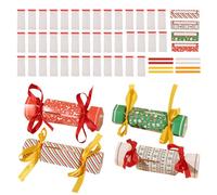De Noël À Tirer | Décoration De Fête en Forme De - Coffret À Argent pour Les Fêtes avec Sacs,pour Adultes, Femmes, Hommes, Filles, Garçons, Fête De Noël, Réunion Familiale,