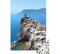 De Noël Cinque Terre Vernazza 无水印 A82D5 Puzzle en Bois, 1000 pièces