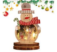 De Noël de Style Rustique - Créatifs festifs Qui Brillent | Pendentifs pour Sapin de Noël - pour Les fêtes, Les Traditions familiales, la dans Les célébrations et Le Plaisir