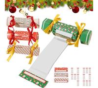 De Noël,Décoration De Fête en Forme De | Coffret À Argent Amusant pour Les Fêtes avec Sacs - pour Adultes Hommes Filles Garçons Maman Papa Fête Rassemblement Familial Célébration