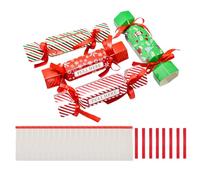 de Noël - Distributeur coulissant en forme de 4 pièces, coffret cadeau créatif pour de l'argent et des surprises, décoration de fête festive pour un anniversaire, la Saint-Valentin, un