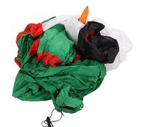 de Noël Gonflable éclairée par LED avec Père Noël et Bonhomme de Neige pour Décorations Extérieures de Patio et de Jardin (Prise UE 220-240 V)