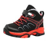 De Noël Nouveau-né Winter Construction Toe Work Shoes Anti Puncture Comfortable Breathable Labor Shoes Welder Protective Shoes Gigoteuse Grande Taille (Red, 30 Little Child)