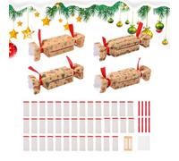 de Noël - Pochette en papier pour espèces | Boîte cadeau pour fête de vacances pour salon, événements, festivals, célébrations | Papier décoratif pour friandises de Noël et petite taille, C
