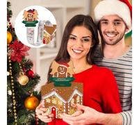 de Noël pour Argent,Pop Merry Christmas Money Box,Distributeur De Cartes À Rouleau Amusant - pour Et Adultes Anniversaire Carnaval Et Festival Fête De