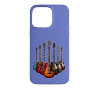 De Nombreuses Guitares électriques guitaristes guitaristes Coque pour iPhone 15 Pro Max