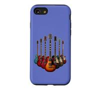De Nombreuses Guitares électriques guitaristes guitaristes Coque pour iPhone SE (2020) / 7/8