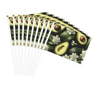 De nombreuses images d'avocat pour faciliter l'impression, drapeau portable, défilé, décoration d'intérieur, événements, utilisation polyvalente