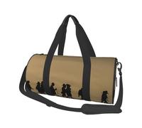 De nombreux sacs de voyage et sacs de sport Zombie de grande capacité avec poignées en forme d'anneau sur le dessus des sacs à main et sacs à bagages ronds peuvent être utilisés par les hommes et les