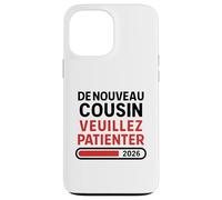 De Nouveau Cousin 2026 - Annonce Grossesse Bébé 2 À Venir Coque pour iPhone 13 Pro Max