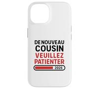 De Nouveau Cousin 2026 - Annonce Grossesse Bébé 2 À Venir Coque pour iPhone 14