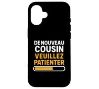 De Nouveau Cousin - Annonce Grossesse Bébé 2 À Venir Coque pour iPhone 16