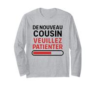 De Nouveau Cousin - Annonce Grossesse Bébé 2 À Venir Manche Longue