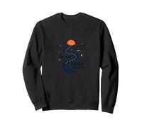 De Nouveau sur la Route : Voyage aventureux sur Une autoroute dans Le désert Sweatshirt, Unisexe pour Adultes, Noir, XL