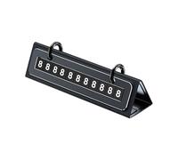 de numéro de téléphone pour | Intérieur du véhicule Protection de la vie privée, affichage des numéros pour le tableau de bord, pour garage, centre commercial, école, pelouse, bord de route