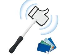 de paiement sans contact | Design Pouce Levé Carte de Crédit 3D | Support pour Carte avec Paiement Sans Contact - imprimée en 3D pour carte bancaire, pour adultes, passage en caisse, fête, farce, shop