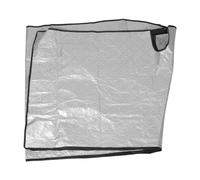 de Pare-Brise Pliable Camping-Car, Argenté, 1 Pièce | Ajustement Courbe, Stockage Rapide, Aluminium Composite Matelassé, Découpes Rétroviseurs, pour Arrêts Nocturnes