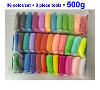 De Pâte À Modeler Pour Enfants, Jouet Polymère, Léger, Visqueux, Plusieurs Couleurs, Travaux Pratiques, Cadeau - 36 Couleurs