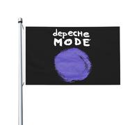 De&PE & Che Drapeau de mode groupe de musique Impression directe sur vêtement Polyester durable Graphiques accrocheurs Bannière double face - 0,9 x 1,5 m