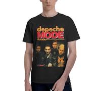 De&PE & Che Music Band Mode T-shirts pour hommes T-shirts imprimés à manches courtes col rond T-shirts en coton T-shirt décontracté d'été extérieur vintage taille régulière, Depeche Mode-15, 3XL